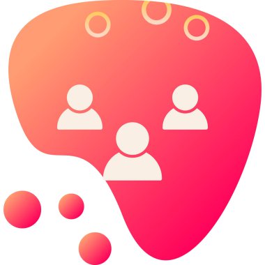 insanlar simge vektör illüstrasyonu