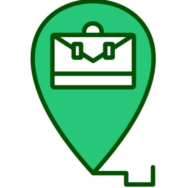 harita konumu pin vektör tasarım illüstrasyonu