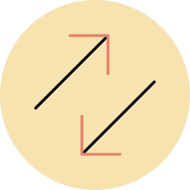 ok simgesi vektör illüstrasyonu