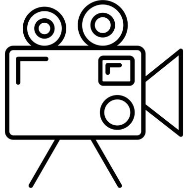 Film kamerası. Basit tasarım