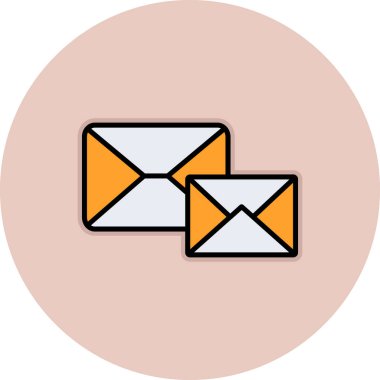 e- posta simgesi vektör illüstrasyonu