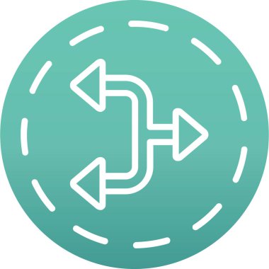 Ok. Web simgesi vektör illüstrasyonu