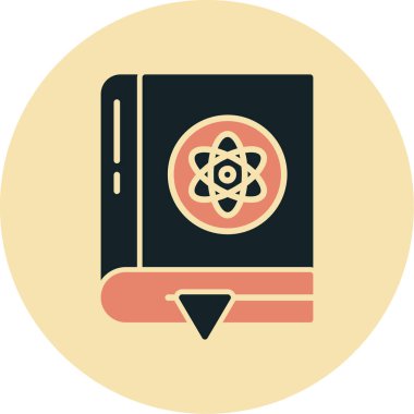 Kitap. Web simgesi basit illüstrasyon