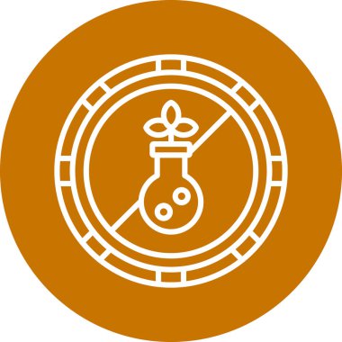 Bir saat simgesinin vektör illüstrasyonu