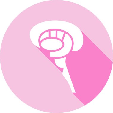 - Kanser. Web simgesi basit tasarım