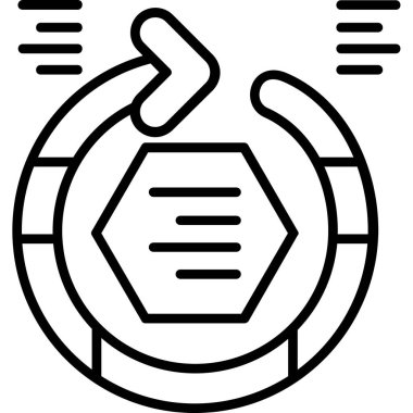 seo modern simgesinin vektör illüstrasyonu