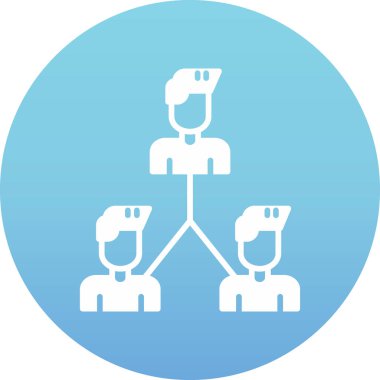 İnsan simgesinin vektör illüstrasyonu