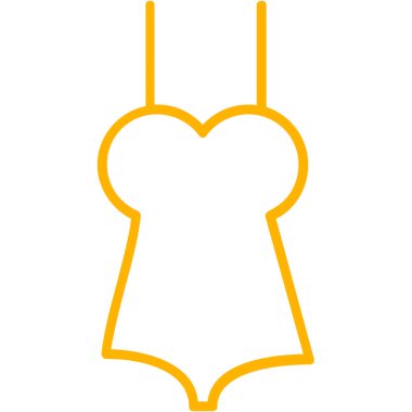 Elbise. Web simgesi basit illüstrasyon