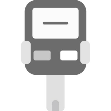 Banka makine vektör simgesi