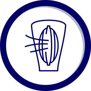 Bir simgenin vektör illüstrasyonu