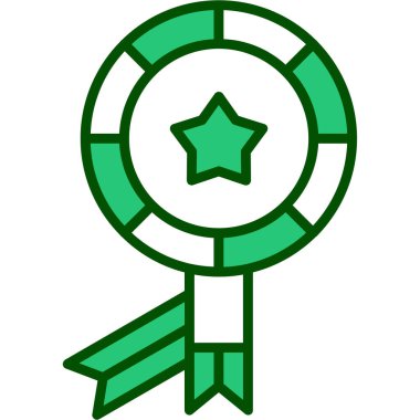 Ödül. Web simgesi basit tasarım