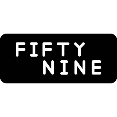 6 numara 5 etiket vektörü