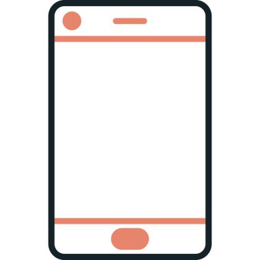Cep telefonu vektör çizimi