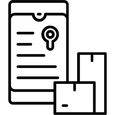 belge dosya simgesi vektör illüstrasyonu