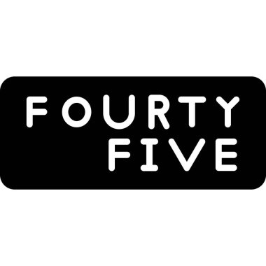 Beyaz arka planda beş dört siyah damga. Etiketler, çıkartmalar, çıkartmalar.