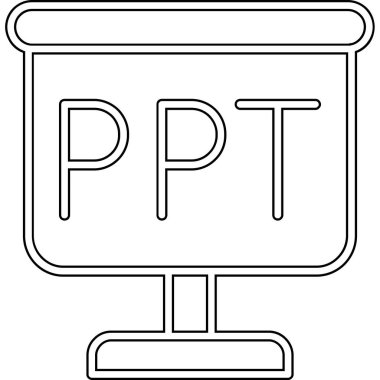 dosya biçimi simgesi, vektör illüstrasyonu