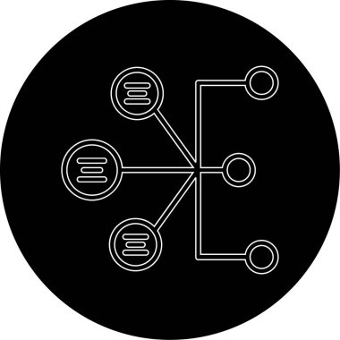 seo modern simgesinin vektör illüstrasyonu