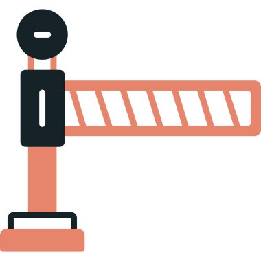 inşaat vinç simgesi, vektör illüstrasyon