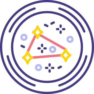 Oyunun bir simgesinin vektör illüstrasyonu