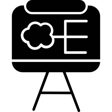 Bulut. Web simgesi basit tasarım