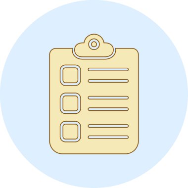 Pano simgesi vektör illüstrasyonu