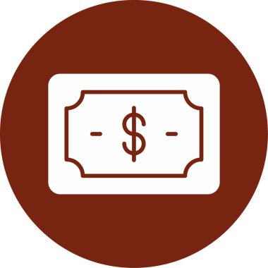 vektör para simgesi illüstrasyonu