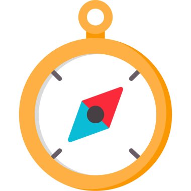 Teslimat renkli vektör simgesi.