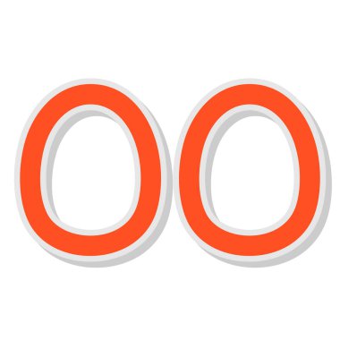 Beyaz daire üzerindeki kağıt etiketinin vektör illüstrasyonu