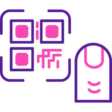 Elektronik devre kartı simgesi ana hat biçiminde