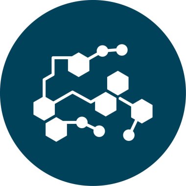 vektör DNA simgesi illüstrasyonu