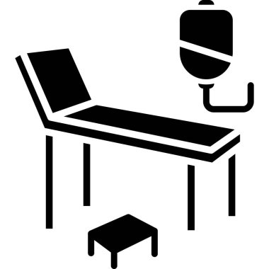 Sandalye sandalye simgesi taslak biçimi