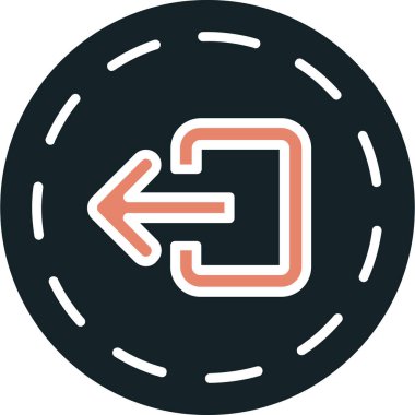 ok simgesi, vektör illüstrasyonu