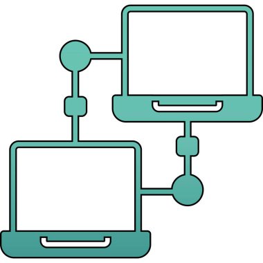 bilgisayar simgesi, vektör illüstrasyonu