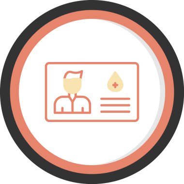 Hastane Simgesi Vektör İllüstrasyonu