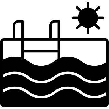 Bir gemi simgesinin vektör çizimi