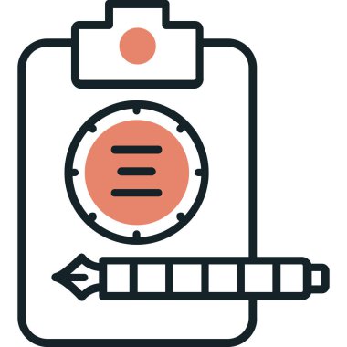 hedef simge vektör illüstrasyonu