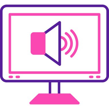 hoparlör vektör illüstrasyonu