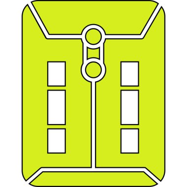 Modern b 'nin vektör illüstrasyonu eksik simgesi