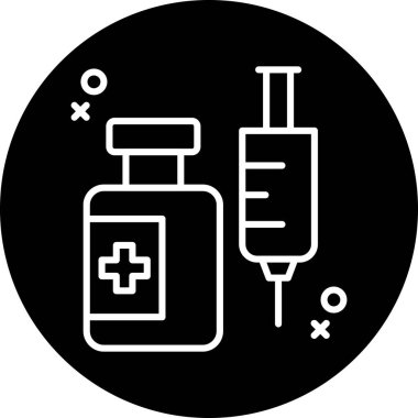 vektör tıbbi ve sağlık simgesi