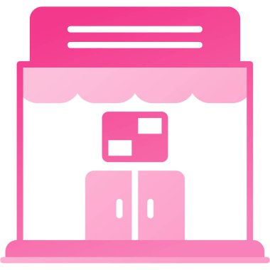 Bir deponun vektör illüstrasyonu