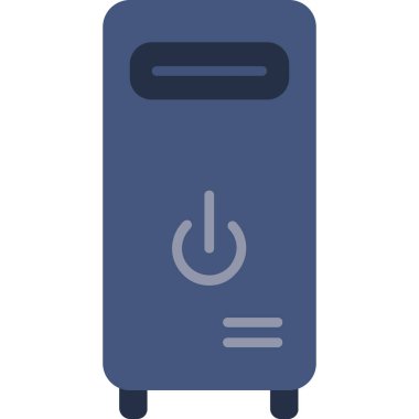 buzdolabı vektör renk simgesi