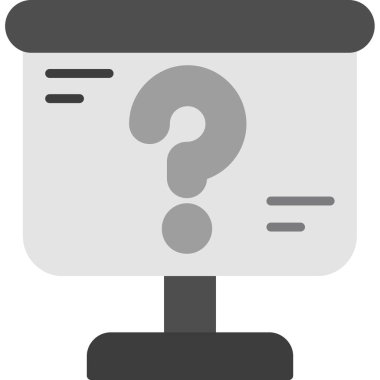 bilgi simgesi, basit vektör izole edildi