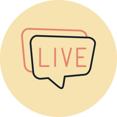 trend biçimli izole edilmiş canlı simge