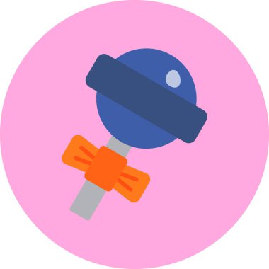 Çizgi film simgesinin vektör çizimi