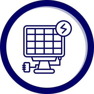 seo modern simgesinin vektör illüstrasyonu