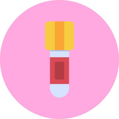 Deneme. Web simgesi basit illüstrasyon