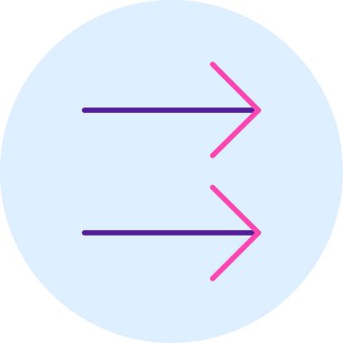 Modern simgenin vektör illüstrasyonu