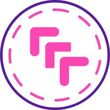 Sikke Simgesi vektör illüstrasyonu