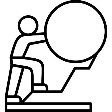 Sandalyede oturan bir adam.