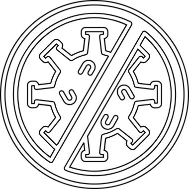 Kar Tanesi ikonu. Web için kar tanesi vektör simgelerinin özet çizimi